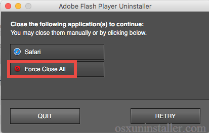 Download Uninstall Flash Player Mac